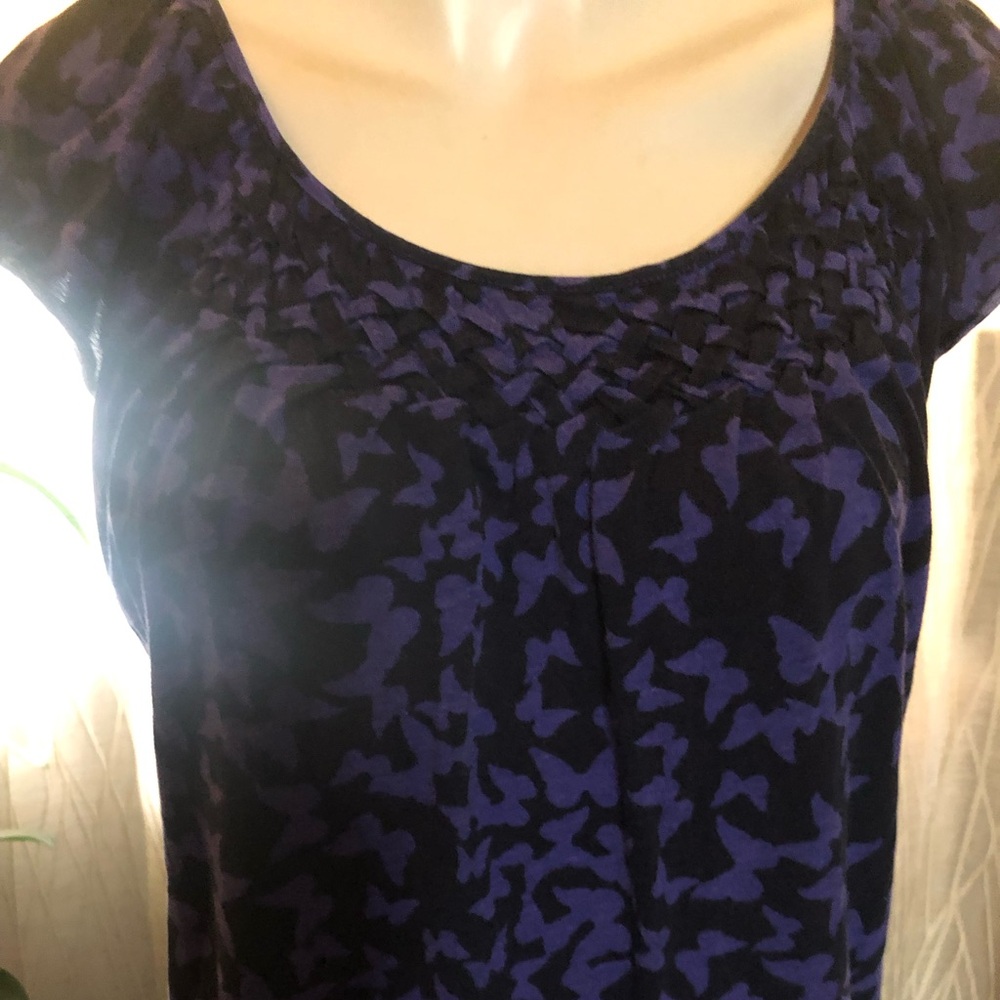 LOFT BUTTERFLY TOP BRAIDED MEDIUM